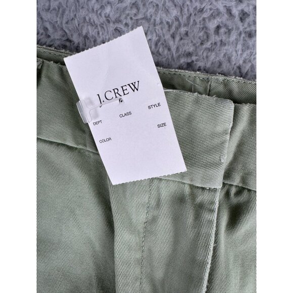 J.Crew Womens Small Sage Green Skirt With Floral Lining & Zipper Y2K NWT - Picture 6 of 10